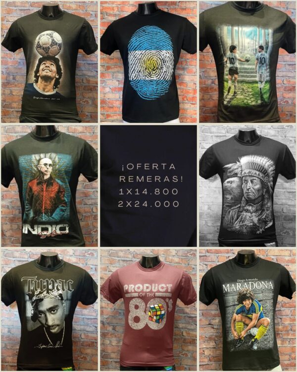 REMERAS ¡OFERTA!