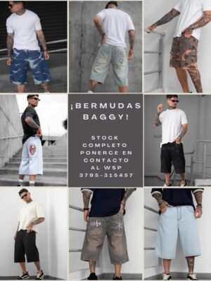 BERMUDAS BAGGY