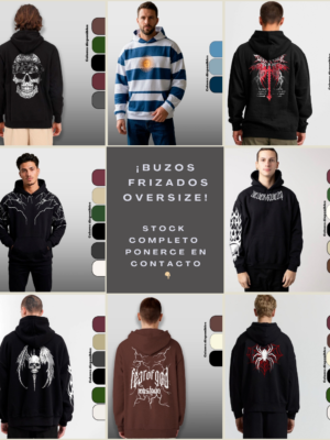 BUZO FRIZADO OVERSIZE