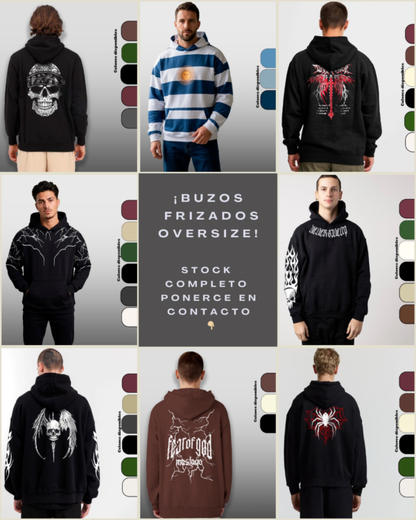BUZO FRIZADO OVERSIZE
