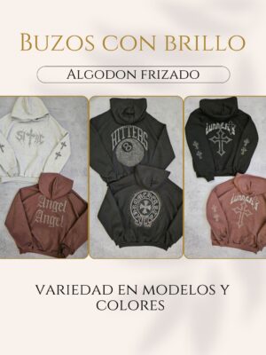 BUZOS CON BRILLO