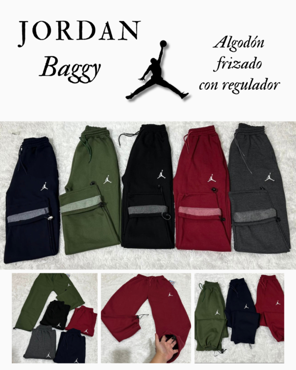 JORDAN BAGGY ALGODON FRIZADO